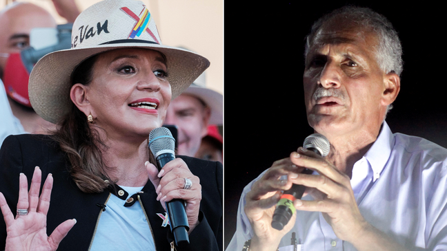 Xiomara Castro e Nasry Asfura disputaram presidência