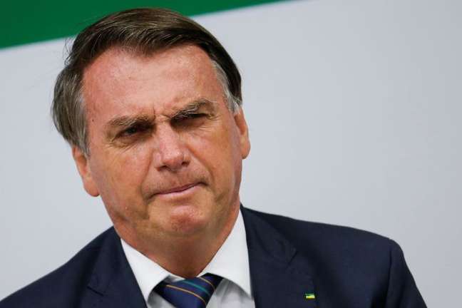 Presidente Jair Bolsonaro em cerimônia na Aneel
30/11/2021
REUTERS/Adriano Machado