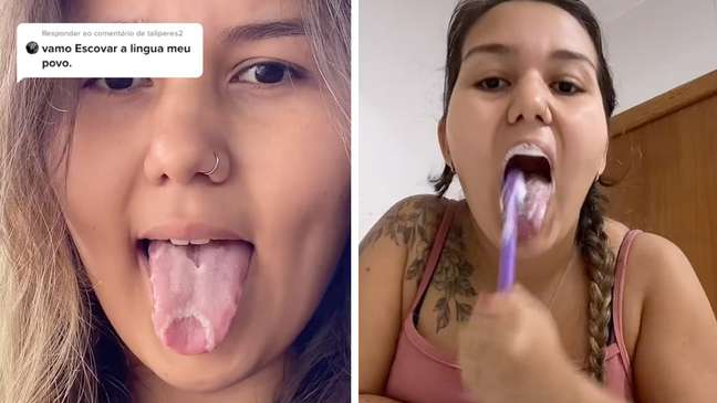 Nas redes sociais, Roberta responde seguidores que mandam ela 'escovar a língua'