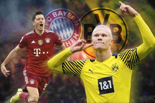 Dortmund e Bayern de Munique prometem um confronto emocionante (Foto: IMAGO / Sven Simon)