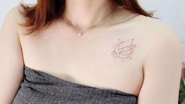 Além do signo, que tal tatuar também os astros?