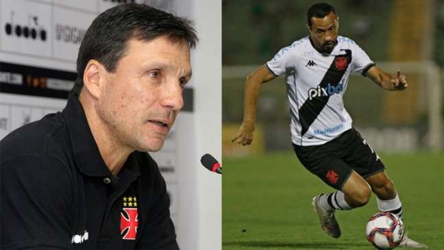 Zé Ricardo assume o Vasco para a próxima temporada e reencontra o meia Nene (Montagem LANCE!)