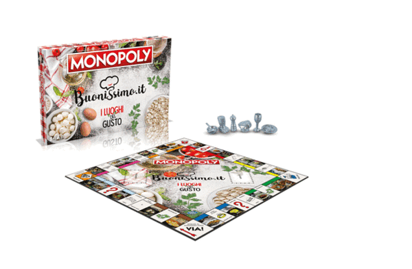 Versão gastronômica do Monopoly será vendido exclusivamente na Itália