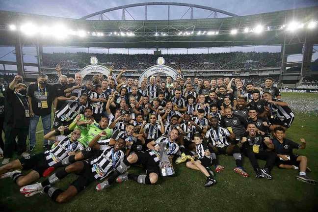 Botafogo foi o campeão da Série B (Foto: Vítor Silva/Botafogo)