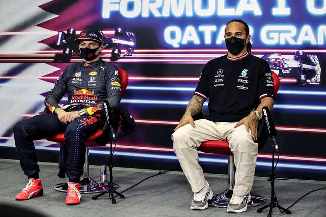 Verstappen e Hamilton estarão lado a lado em coletiva de Abu Dhabi 