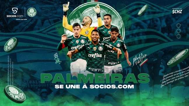 Palmeiras anuncia criptomoeda para fãs 