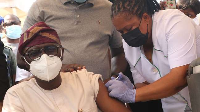 Vacinação em Lagos, Nigéria