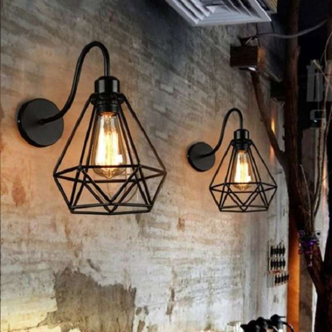6. Luminária retrô com arandela para decoração moderna – Foto Manomano