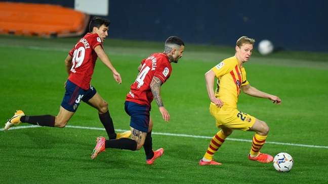 El Barcelona es actualmente séptimo en el Campeonato de España (foto: ANDER GILLENEA / AFP)