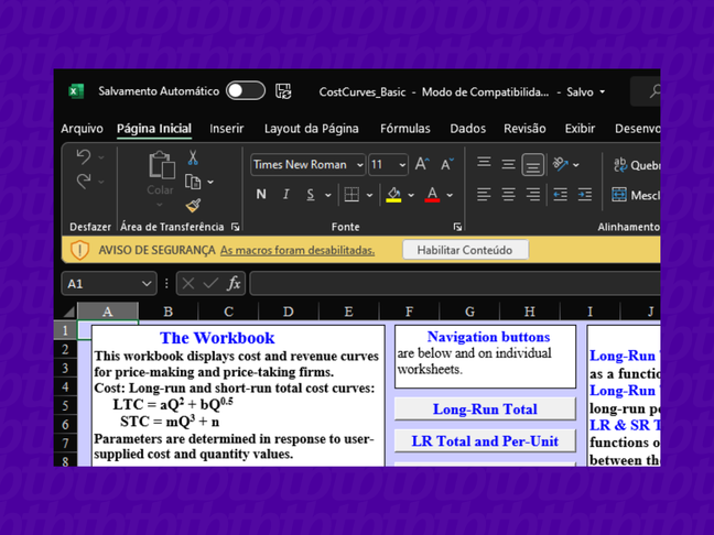 Como Habilitar e Desabilitar Os Macros No Excel