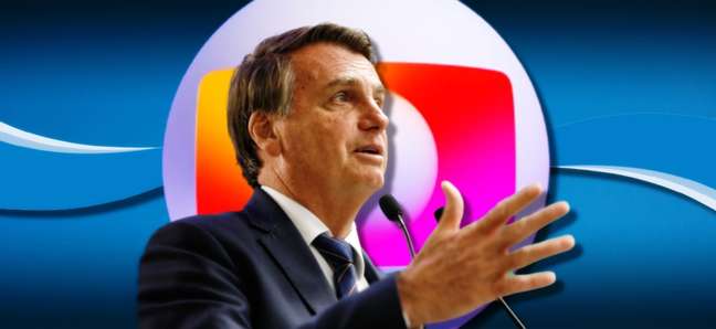 Bolsonaro oscila entre fúria e sarcasmo ao falar da Globo