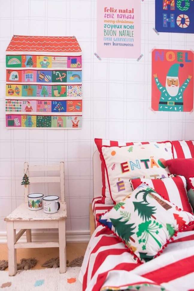 7. Enfeites de Natal para decoração de quarto infantil – Foto: Letícia Padilha para MOOUI