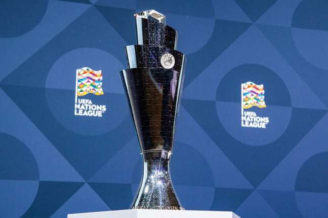 As 10 seleções sul-americanas podem participar da Nations League em 2024 (Foto: UEFA / AFP)