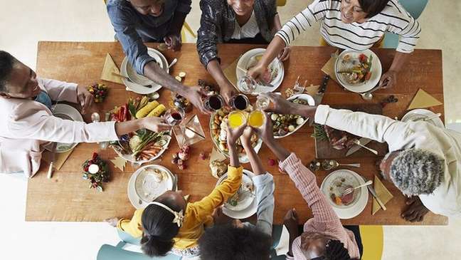 A comida tem um lado social e cultural que é importante