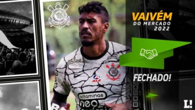 Paulinho voltou ao Corinthians (Foto: Divulgação/Corinthians) Paulinho voltou ao Corinthians (Foto: Divulgação/Corinthians)