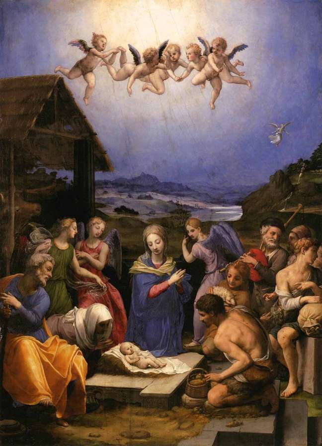 Adoração dos Pastores, de Agnolo Bronzino