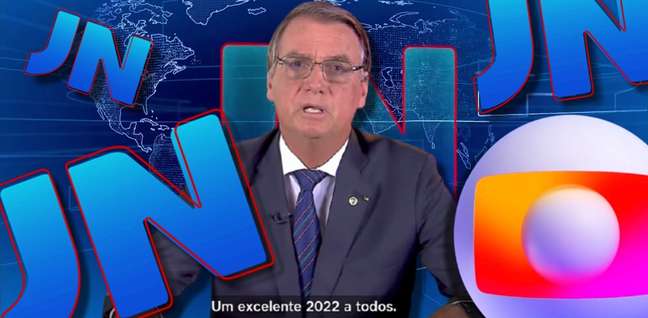 Bolsonaro ganhou destaque negativo no último ‘JN’ de 2021
