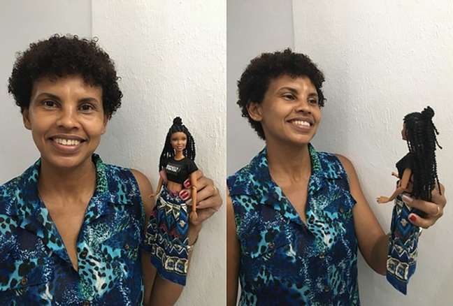 Adriana ganhou sua primeira boneca preta aos 48 anos 
