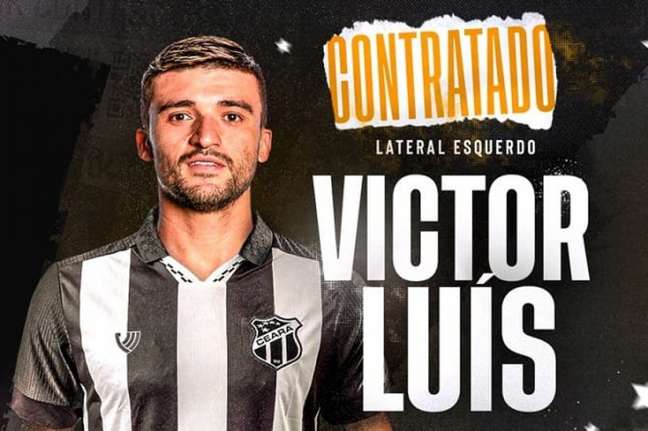 Victor Luís é oficialmente apresentado como reforço do Ceará