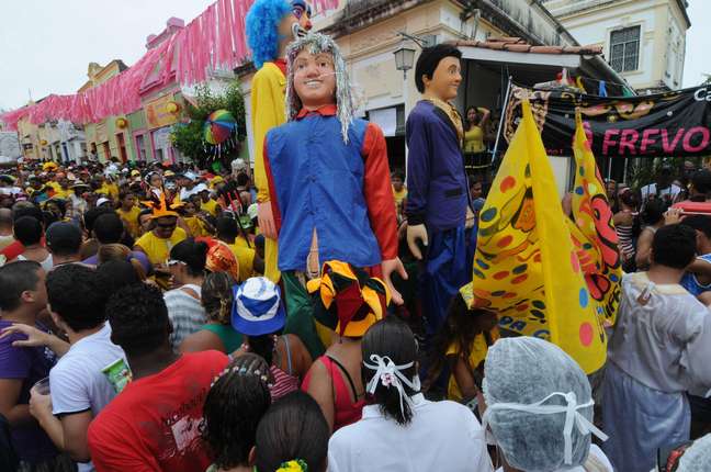 Carnaval de rua de Olinda foi cancelado nesta quarta-feira Guga Matos/JC Imagem/Estadão Conteúdo