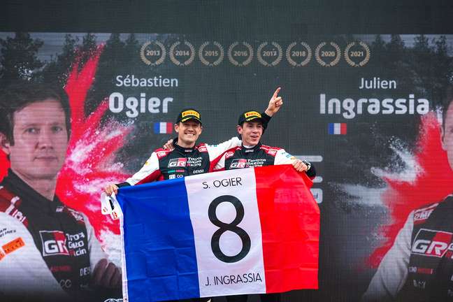 Sébastien Ogier e Julien Ingrassia foram octa no WRC 2021 