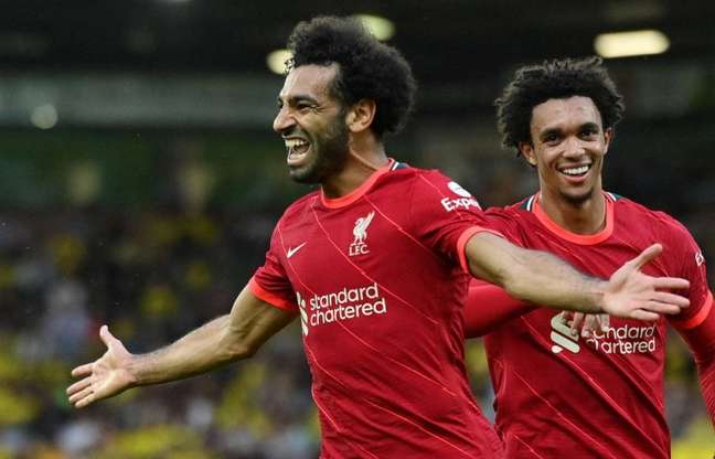 Salah tem contrato com o Liverpool até 2023 (Foto: JUSTIN TALLIS / AFP)