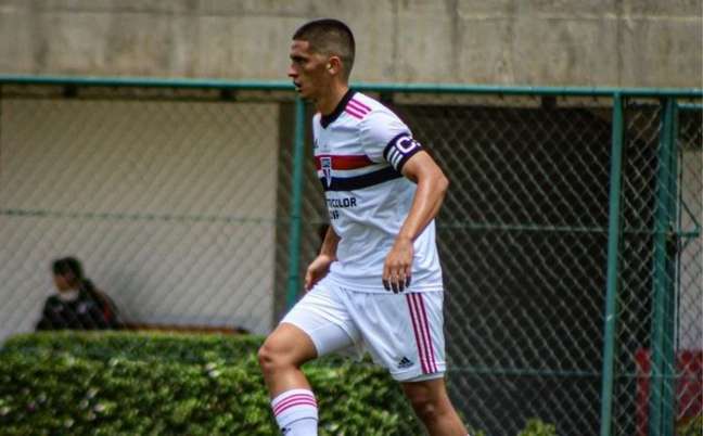 O volante Pablo é um dos principais jogadores do São Paulo na Copinha (Foto: Divulgação)
