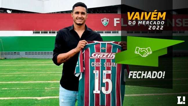 Lateral com a camisa tricolor no CT Carlos Castilho (Divulgação / Fluminense)