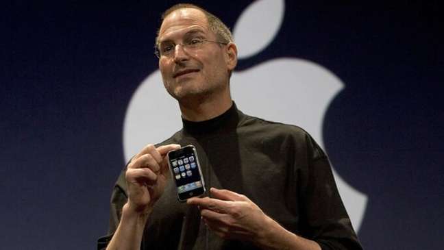 9 de janeiro de 2007: Steve Jobs apresenta o iPhone ao mundo 