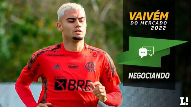 Andreas Pereira assumiu a titularidade do Flamengo rapidamente (Foto: Alexandre Vidal/Flamengo)