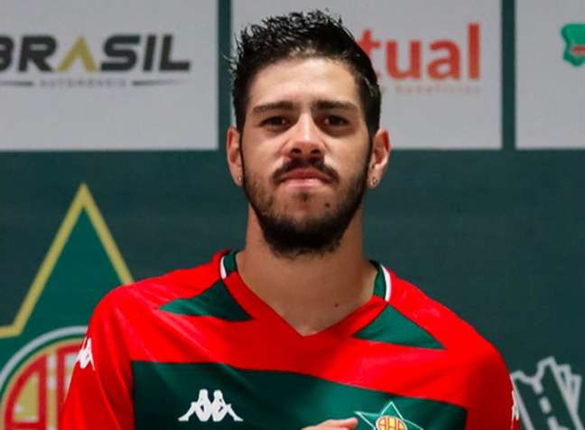 O jogador tem vínculo com a Portuguesa até 30/09/2022 (Foto: Divulgação)