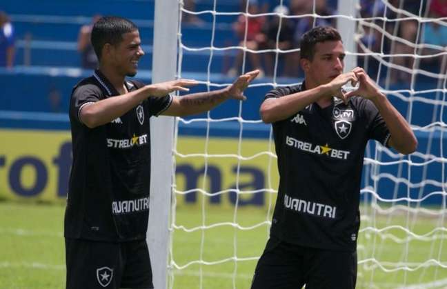 Wendel Lessa marcou o gol do Botafogo (Foto: Fábio de Paula/Botafogo)