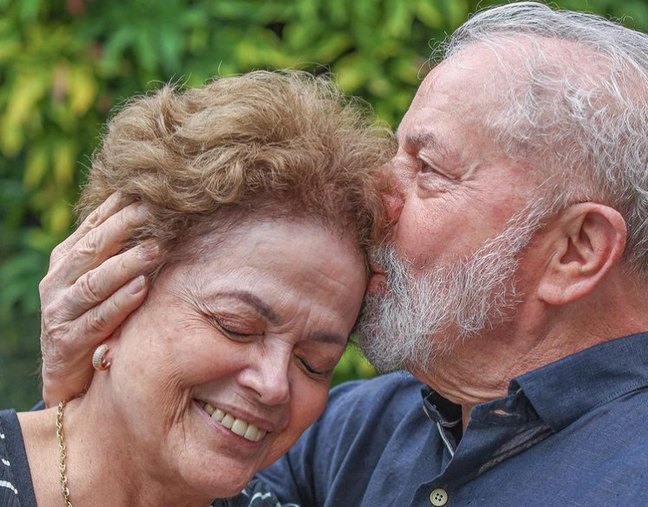 Os ex-presidentes Luiz Inácio Lula da Silva e Dilma Rousseff Os ex-presidentes Luiz Inácio Lula da Silva e Dilma Rousseff