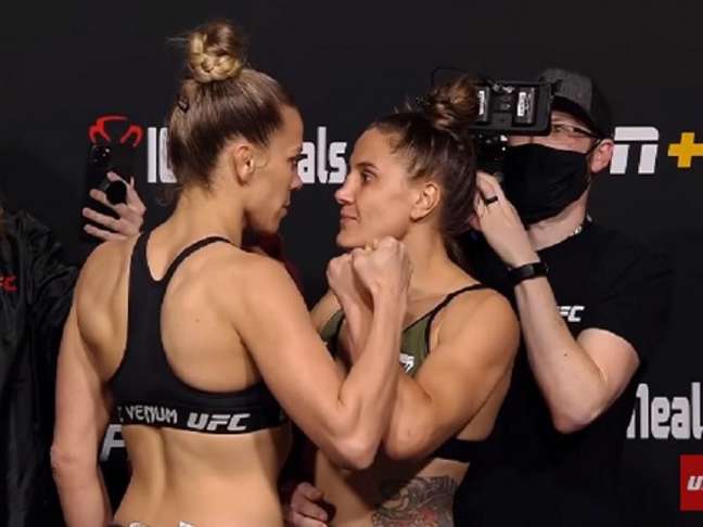Brasileira Jennifer Maia vai enfrentar Katlyn Chookagian no card do UFC Vegas 46 (Foto: Reprodução/UFC)