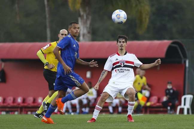 Cruzeiro e São Paulo se enfrentam pelas quartas de final da Copinha (Foto: Anderson Rodrigues/saopaulofc.net)