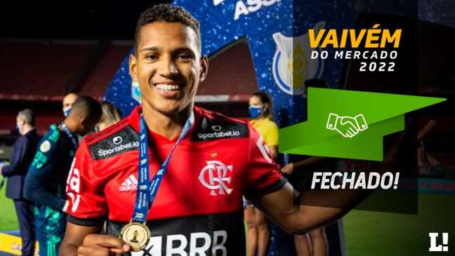João Lucas tinha contrato com o Flamengo até junho de 2022 (Foto: Alexandre Vidal/Flamengo)