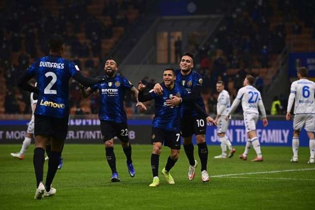 Inter de Milão enfrentará Roma ou Lecce nas quartas de final (Foto: Divulgação / Inter de Milão)