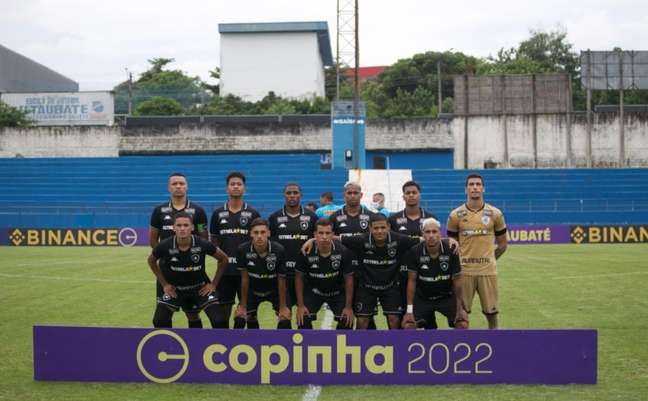 Time do Botafogo na Copinha (Foto: Divulgação/Botafogo)