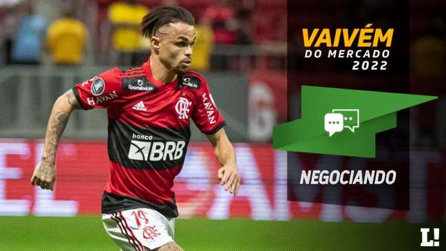 O Al Hilal negocia a compra de Michael, do Flamengo (Foto: Alexandre Vidal/Flamengo)