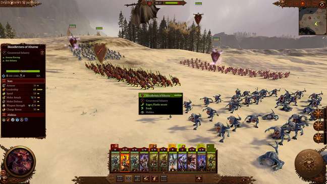 Batalhas épicas em Total War Warhammer 3