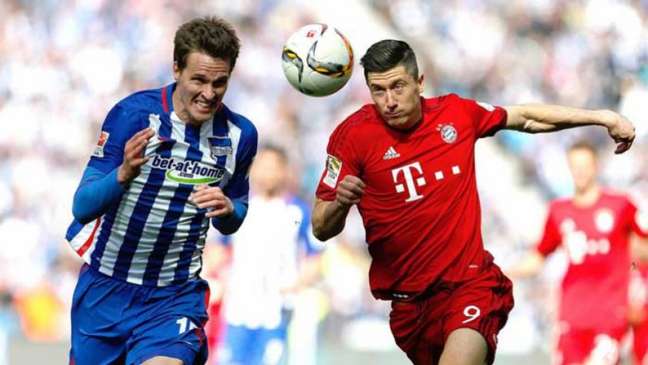 Hertha Berlin und Bayern München spielten das letzte Spiel der Tour (Bild: Offenlegung)