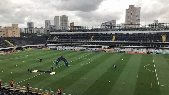 Santos vai receber o Botafogo-SP no próximo sábado, às 11 horas (FOTO: Pedro Alvarez)