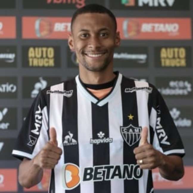Ademir, de 26 anos,teve grande ano no América-MG e agora defenderá o Galo-(Pedro Souza/Atlético-MG)