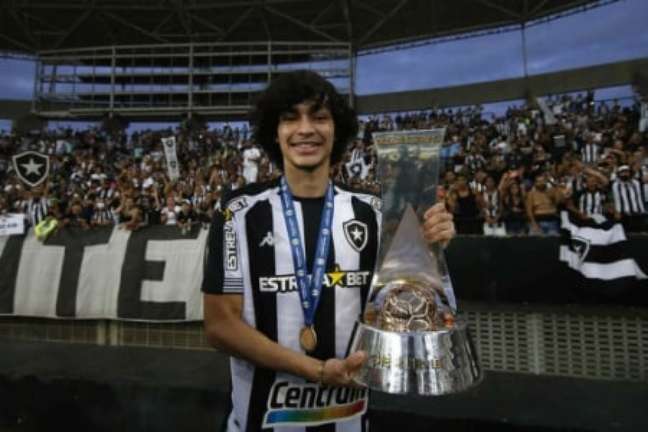 Matheus Nascimento, do Botafogo (Foto: Vítor Silva/Botafogo)
