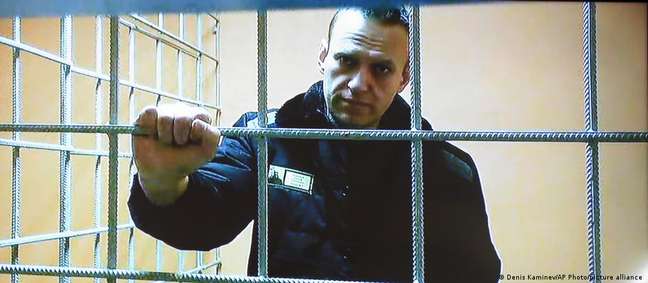 Navalny está preso desde fevereiro de 2021