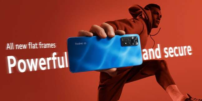Redmi Note 11 Pro 5G possui câmera tripla de 108 megapixels 
