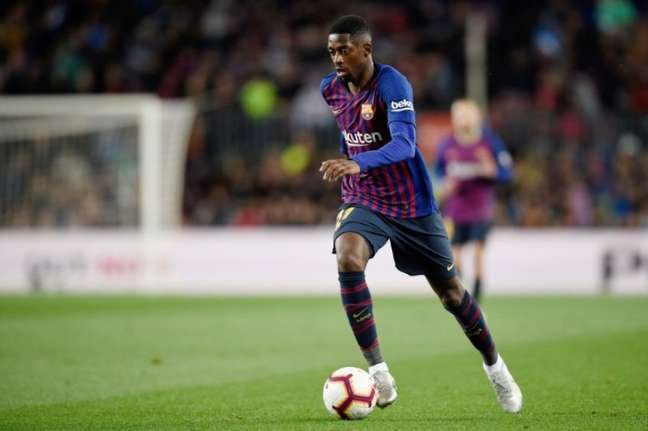 Dembélé pode renovar contrato com Barcelona (Foto: AFP)