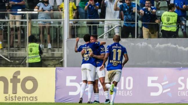 A Raposa fez sua estreia no Estadual às 17h da quarta-feira, 26 de janeiro, contra a URT-(Gustavo Aleixo/Cruzeiro)