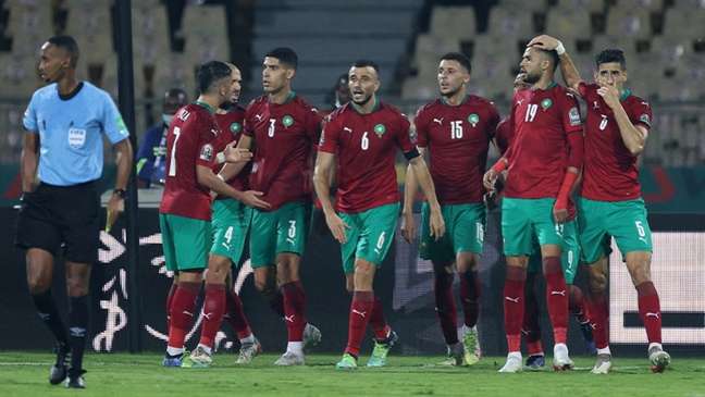 Marrocos venceu três partidas em quatro jogos disputados na Copa Africana de Nações (Foto: Kenzo Tribouillard / AFP)