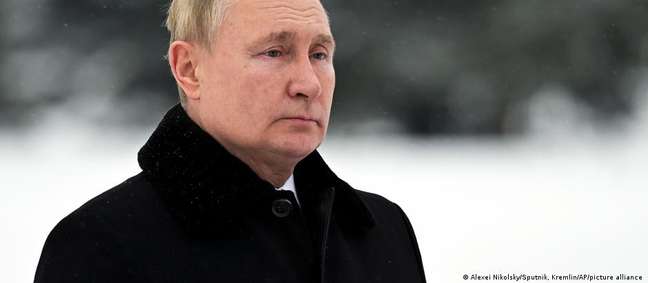  Presidente russo, Vladimir Putin, nega planos de ataque à Ucrânia